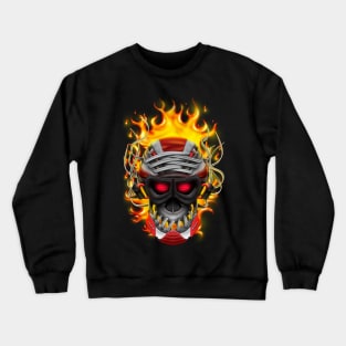 Fire Skull Crewneck Sweatshirt